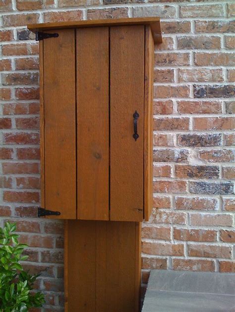 wooden electrical box cover|oversized outdoor electrical box cover.